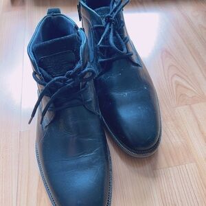 Men's Black Leather Shoes